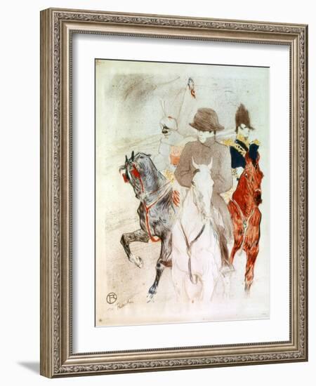 Napoleon, C1895-Henri de Toulouse-Lautrec-Framed Giclee Print