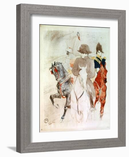 Napoleon, C1895-Henri de Toulouse-Lautrec-Framed Giclee Print