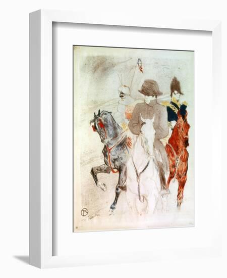 Napoleon, C1895-Henri de Toulouse-Lautrec-Framed Giclee Print