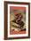 Napoleon Crosses The Great St. Bernard Pass-Jacques-Louis David-Framed Art Print