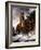 Napoleon Crossing the Alps, 1850-Hippolyte Delaroche-Framed Giclee Print