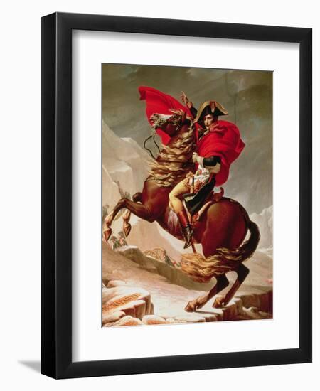 Napoleon Crossing the Alps, circa 1800-Jacques-Louis David-Framed Giclee Print