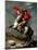 Napoleon Crossing the Alps, May 1800, 1802-03 (Oil on Canvas)-Jacques Louis David-Mounted Giclee Print