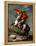 Napoleon Crossing the Alps, May 1800, 1802-03 (Oil on Canvas)-Jacques Louis David-Framed Premier Image Canvas