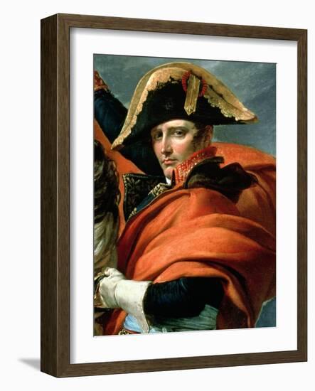 Napoleon Crossing the Alps on 20th May 1800, 1803-Jacques-Louis David-Framed Giclee Print