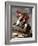 Napoleon Crossing the Saint Bernard-Jacques-Louis David-Framed Art Print