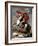 Napoleon Crossing the Saint Bernard-Jacques-Louis David-Framed Art Print