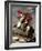 Napoleon Crossing the Saint Bernard-Jacques-Louis David-Framed Art Print