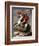 Napoleon Crossing the Saint Bernard-Jacques-Louis David-Framed Art Print