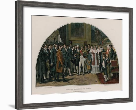 Napoleon Decorating the Artists-Adolphe Yvon-Framed Giclee Print