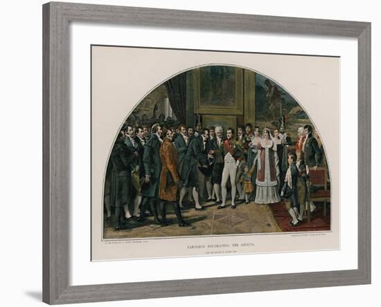 Napoleon Decorating the Artists-Adolphe Yvon-Framed Giclee Print