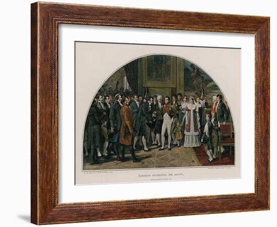 Napoleon Decorating the Artists-Adolphe Yvon-Framed Giclee Print