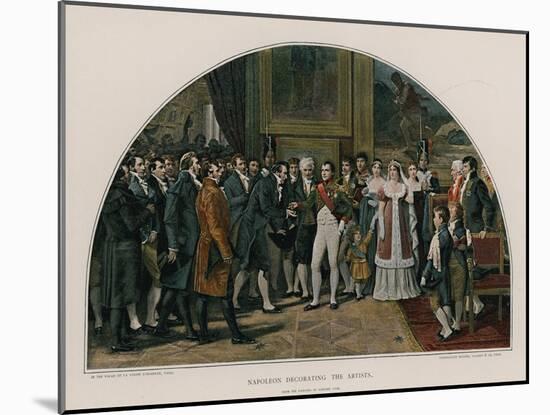 Napoleon Decorating the Artists-Adolphe Yvon-Mounted Giclee Print