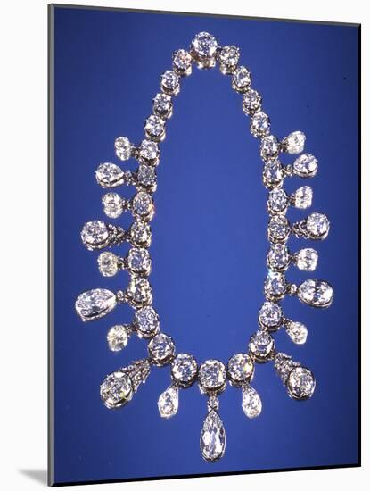 Napoleon Diamond Necklace-null-Mounted Photographic Print