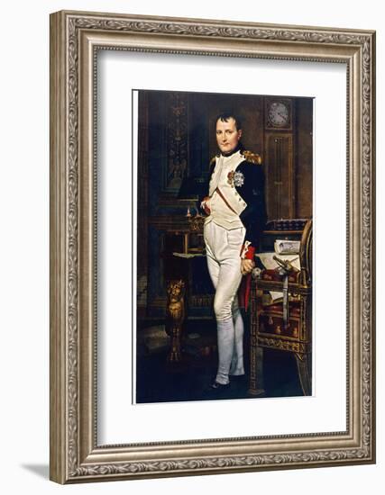 Napoleon Emperor Circa 1804-Jacques-Louis David-Framed Photographic Print