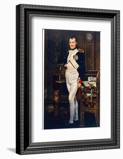 Napoleon Emperor Circa 1804-Jacques-Louis David-Framed Photographic Print