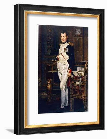 Napoleon Emperor Circa 1804-Jacques-Louis David-Framed Photographic Print