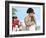 Napoleon Gazing Out at the Ocean from St Helena-John Keay-Framed Giclee Print