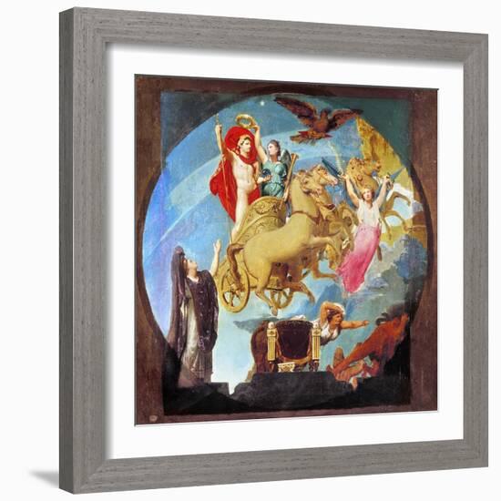 Napoleon I (1769-1821)-Jean-Auguste-Dominique Ingres-Framed Giclee Print