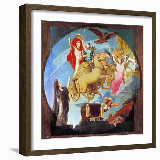 Napoleon I (1769-1821)-Jean-Auguste-Dominique Ingres-Framed Giclee Print