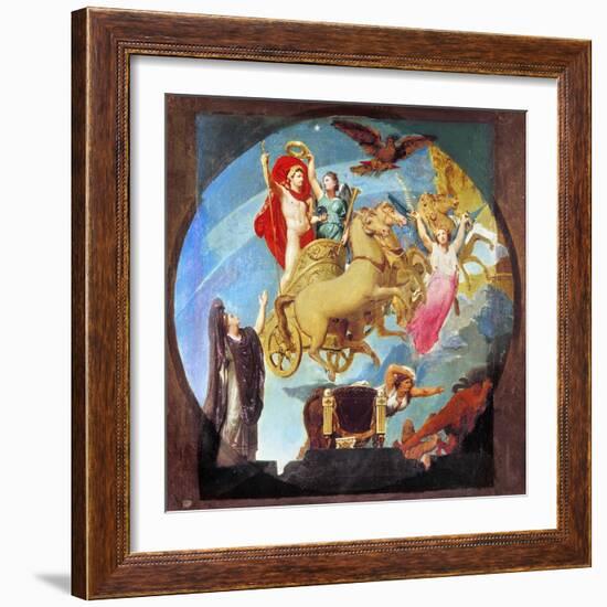 Napoleon I (1769-1821)-Jean-Auguste-Dominique Ingres-Framed Giclee Print