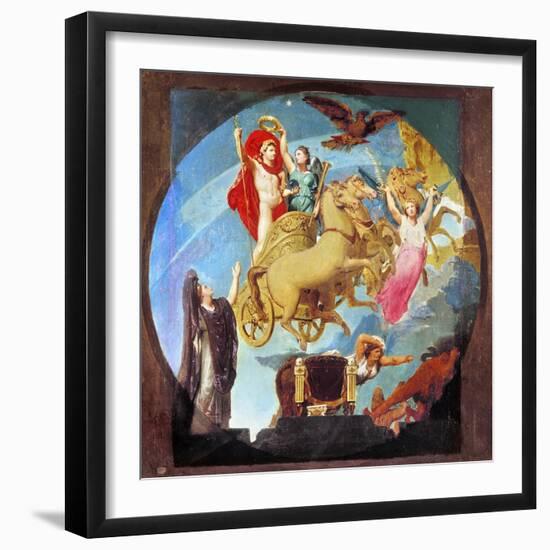 Napoleon I (1769-1821)-Jean-Auguste-Dominique Ingres-Framed Giclee Print