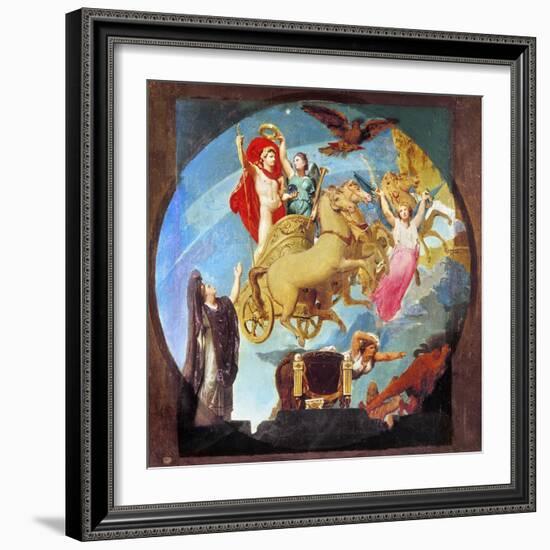 Napoleon I (1769-1821)-Jean-Auguste-Dominique Ingres-Framed Giclee Print