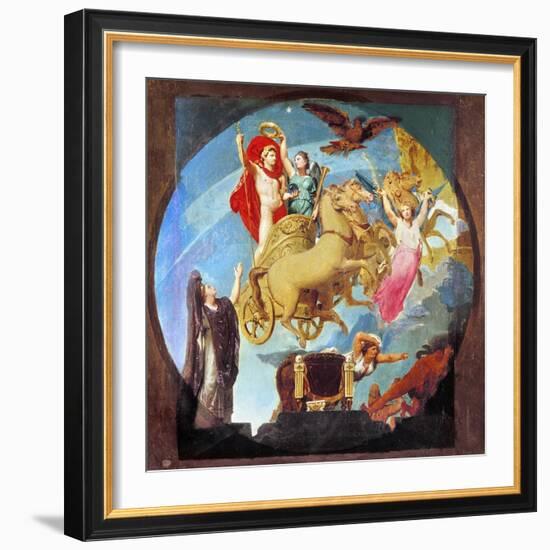 Napoleon I (1769-1821)-Jean-Auguste-Dominique Ingres-Framed Giclee Print