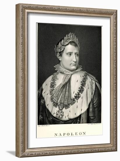 Napoleon I., 1884-90-null-Framed Giclee Print