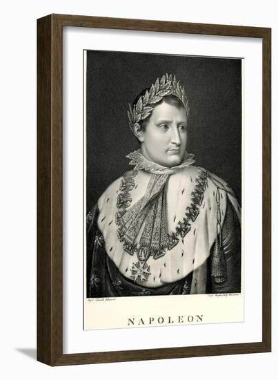 Napoleon I., 1884-90-null-Framed Giclee Print