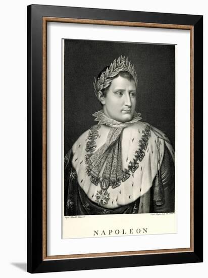 Napoleon I., 1884-90-null-Framed Giclee Print