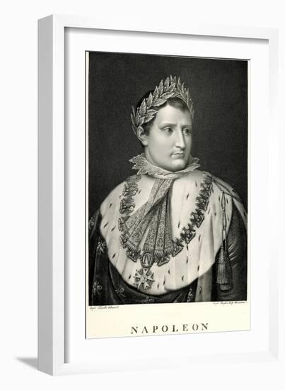 Napoleon I., 1884-90-null-Framed Giclee Print