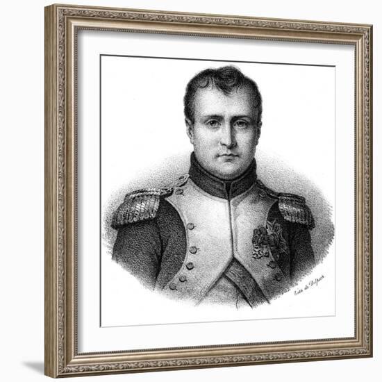 Napoleon I Bonaparte (1769-182), Emperor of France from 1804, C1830-Delpech-Framed Giclee Print