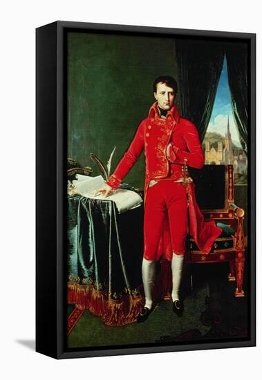 Napoleon I Bonaparte (1769-1821)-Jean-Auguste-Dominique Ingres-Framed Premier Image Canvas