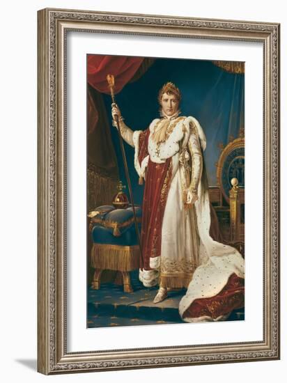 Napoleon I Bonaparte-null-Framed Art Print