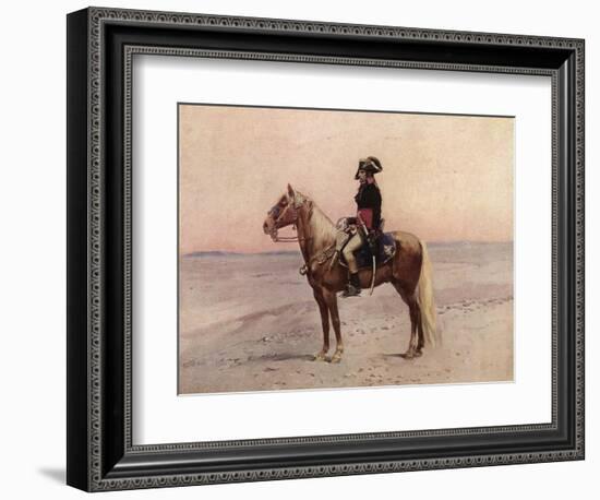 Napoleon I During the Egyptian Campaign 1798-Edouard Detaille-Framed Photographic Print