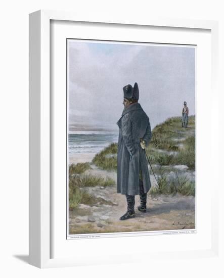Napoleon I French Emperor Exiled to Saint Helena-L. Kratke-Framed Photographic Print