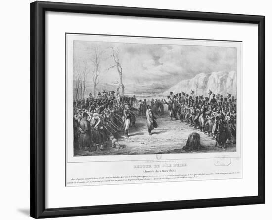 Napoleon I-Joseph-Louis Hippolyte Bellange-Framed Giclee Print