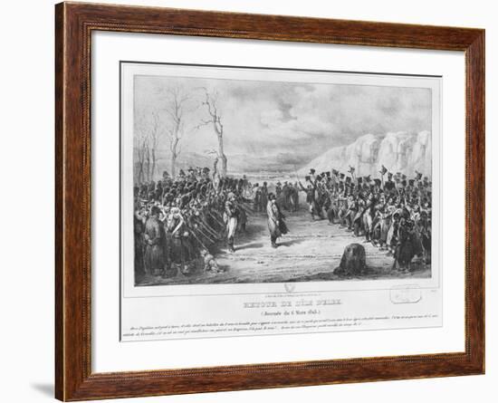 Napoleon I-Joseph-Louis Hippolyte Bellange-Framed Giclee Print