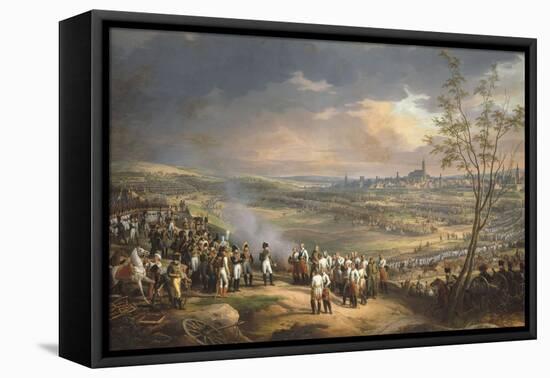 Napoléon Ier recevant la capitulation du général Mack-Charles Thevenin-Framed Premier Image Canvas