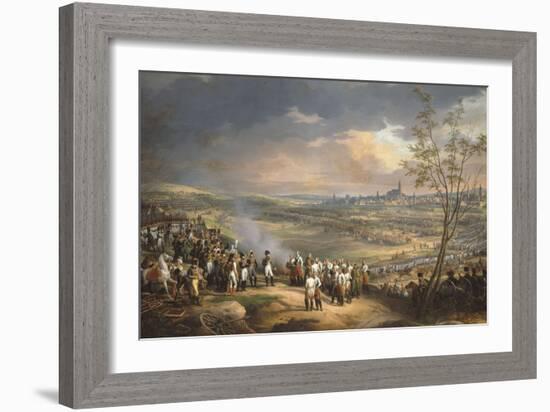 Napoléon Ier recevant la capitulation du général Mack-Charles Thevenin-Framed Giclee Print