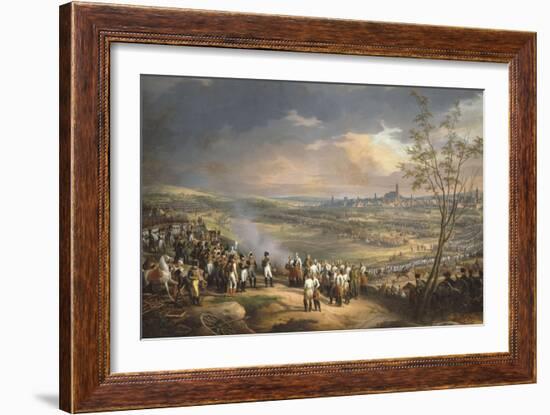 Napoléon Ier recevant la capitulation du général Mack-Charles Thevenin-Framed Giclee Print