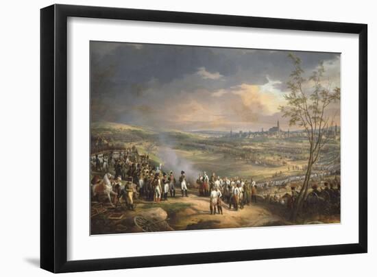 Napoléon Ier recevant la capitulation du général Mack-Charles Thevenin-Framed Giclee Print