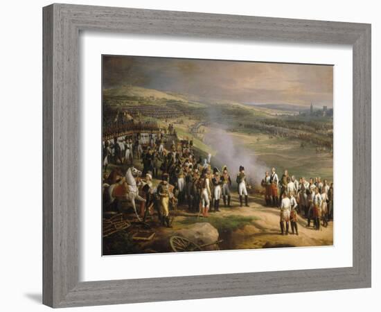 Napoléon Ier recevant la capitulation du général Mack-Charles Thevenin-Framed Giclee Print