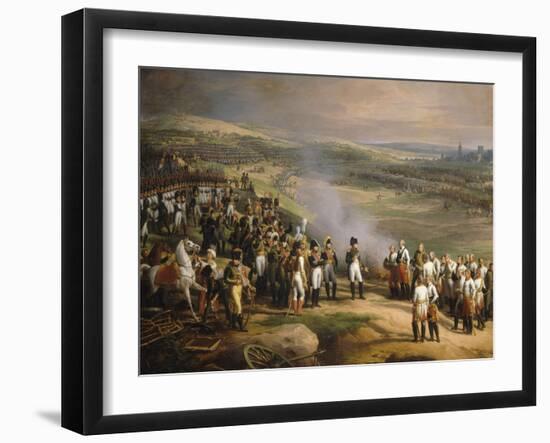 Napoléon Ier recevant la capitulation du général Mack-Charles Thevenin-Framed Giclee Print