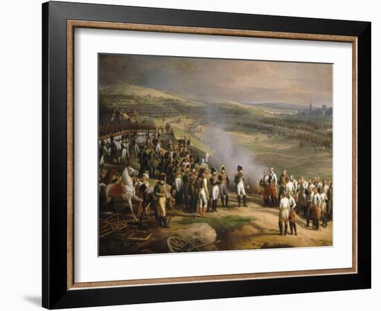 Napoléon Ier recevant la capitulation du général Mack-Charles Thevenin-Framed Giclee Print