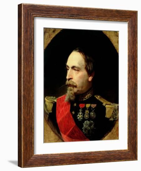 Napoleon III (1808-73) 1868-Adolphe Yvon-Framed Giclee Print