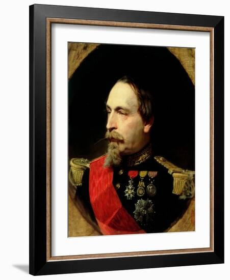 Napoleon III (1808-73) 1868-Adolphe Yvon-Framed Giclee Print