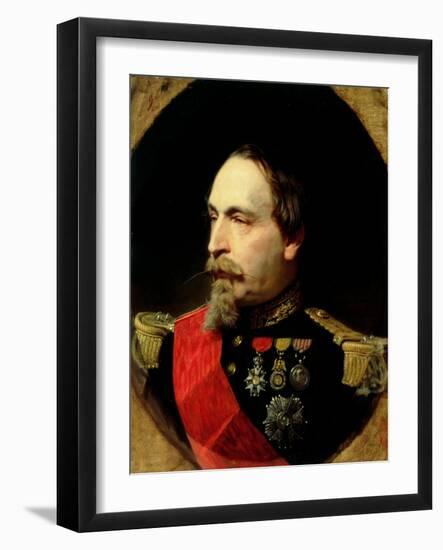 Napoleon III (1808-73) 1868-Adolphe Yvon-Framed Giclee Print