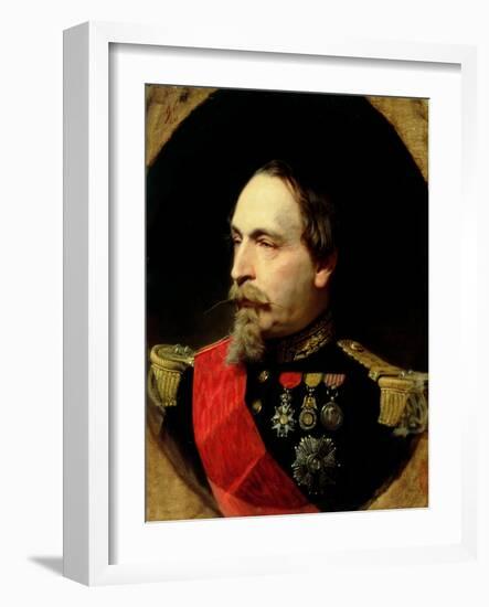 Napoleon III (1808-73) 1868-Adolphe Yvon-Framed Giclee Print